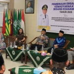 Pembinaan organisasi kemasyarakatan bidang keagamaan di Kota Pasuruan.