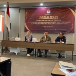 KPU Kabupaten Tuban saat menggelar sosialisasi tahapan pendaftaran cabup dan cawabup jalur independen untuk pilkada serentak 2024.