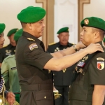 Kolonel Inf Rama Pratama dan Mayjen TNI Rudy Saladin