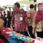 Suasana campus Edu Fair. 