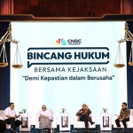 Sekjen Kementerian ATR/BPN saat hadir dalam diskusi yang berlangsung di Jakarta.