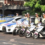 Jajaran Polres Tuban saat Apel Gelar Pasukan Operasi Patuh Semeru 2022.