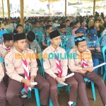 Para pelajar yang mengikuti Aksara 2023 di Amanatul Ummah Mojokerto. Foto: ROCHMAT SAIFUL ARIS/BANGSAONLINE