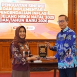 Peluncuran inovasi digital dalam rangka mendukung pengendalian inflasi daerah di Kota Mojokerto.