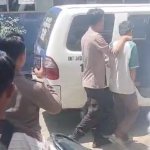 Pelaku Z saat digelandang polisi