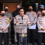Kepala Divisi Humas Polri Irjen Argo Yuwono, dalam jumpa pers di Mapolda Metro Jaya, Kamis (10/12/2020).
