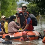 Imbas Banjir Makassar 2.929 Warga Mengungsi. Foto: Ist