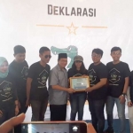Nurwiyatno mendapat dukungan suara dari generasi milenial Kota Surabaya. foto: DIDI ROSADI/ BANGSAONLINE