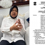 Wali Kota Surabaya Tri Rismaharini memberikan keterangan terkait rekrutmen CPNS.