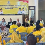 Konsolidasi pemenangan pasangan Mudah atau akronim dari Gus Mujib-Wardah yang digelar DPD Golkar Kabupaten Pasuruan.