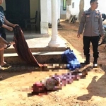 Korban tewas terkapar di depan rumahnya diduga usai dianiaya cucunya yang ODGJ