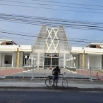 Gedung Museum Sri Aji Joyoboyo yang kini ditempati Kantor Satpol PP Kabupaten Kediri. Foto: Muji Harjita/BANGSAONLINE