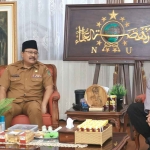 Wali Kota Pasuruan, Saifullah Yusuf, menerima kunjungan Kapolres Pasuruan Kota, AKBP Makung Ismoyojati.