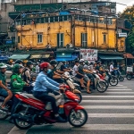 Lalu lintas di Vietnam.  Foto: Localvietnam/Rmol