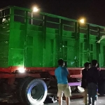 Korban kecelakaan di Sidoarjo.