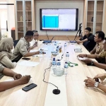 Rapat percepatan sertifikasi aset pemerintah yang digelar jajaran Kantah Kabupaten Pasuruan.
