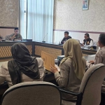Rapat koordinasi terkait penerapan parkir berlangganan di Bangkalan.