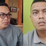 Kolase foto anggota Komisi I DPRD Kabupaten Probolinggo, Muchlis, dan seorang warga Desa Dringu, Kholili.