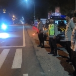 Anggota Polres Ngawi saat melakukan patroli antisipasi balap liar