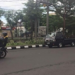 TKP Penjambretan di Surabaya.