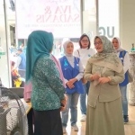 Kabid P4B Dinkes Kota Batu, Susana Indahwati, saat melakukan sosialisasi pencegahan virus HMPV atau Human Metapneumovirus.