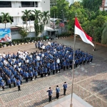 Upacara Hari Sumpah Pemuda ke-96 yang digelar Kementerian ATR/BPN.