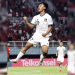 Nabil Asyura cetak satu-satunya gol Indonesia ke gawang Maroko pada laga Grup A Piala Dunia U-17