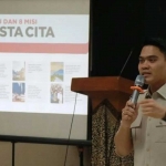 Ketua DPC Gerindra Kota Surabaya, Cahyo Harjo Prakoso. 