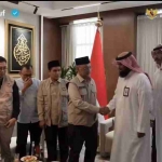 Menteri Haji dan Umrah RI Dr Mochamad Irfan Yusuf bersama rombongan saat di Arab Saudi. Foto: dok Kemenhaj.