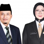 Wakil Ketua DPRD Gresik, Ahmad Nurhamim dan Nur Saidah.