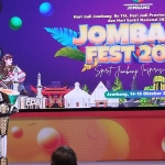 Pj Bupati Kabupaten Jombang Teguh Narutomo saat pembukaan Jombang Fest 2024