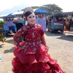 Salah satu peserta karnaval di Desa Bulusari, Kecamatan Gempol.