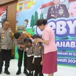 Gebyar polisi sahabat anak di Sidoarjo.