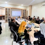 Jajaran Kantah Kabupaten Pasuruan saat menerima kunjungan dari Kementerian ATR/BPN.
