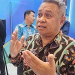 Kepala Dishub Jatim, Nyono, saat memberi keterangan ke awak media.
