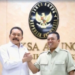 Menteri ATR/BPN bersama Jaksa Agung.