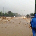 Banjir yang terjadi di Purwodadi, Pasuruan, tahun lalu.