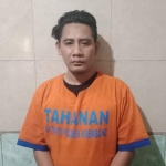 Andy Pramana alias Gondrong, tersangka penyalahgunaan narkoba asal Kelurahan Kemasan, Kecamatan Krian.