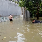 Banjir kembali rendam beberapa titik rawan banjir di Kota Pamekasan.