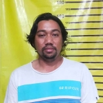 Dani Maulana Firman (35), pelaku pembacokan siswa SMK yang aducekcok di Rangkah Surabaya.