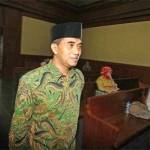 Jamaluddien Malik saat sidang beberapa waktu lalu.