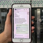 Salah satu peserta JKN menunjukkan modus penipuan lewat aplikasi WhatsApp yang mengatasnakan klinik mitra BPJS.