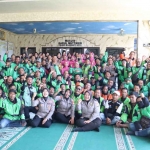 Perayaan HUT Polwan di Kota Mojokerto.