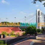 Jembatan Brawijaya yang akan menjadi ikon kebanggaan Kota Kediri. Foto: MUJI HARJITA/BANGSAONLINE