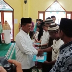 Bupati Indartato saat melakukan Safari Ramadan di Kecamatan Donorojo. (ist)
