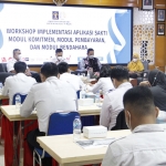 Workshop Implementasi Aplikasi Sakti yang digelar di Aula Kantor Imigrasi Malang, Rabu (29/7/6).