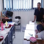 Kegiatan belajar mengajar di salah satu sekolah inklusi di Kota Mojokerto.