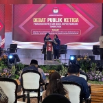 Debat Pilkada Nganjuk 2024 di Surabaya.