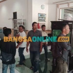 Para wartawan saat mendatangi kantor DPRD Kota Probolinggo. Foto: SUGIANTO/BANGSAONLINE