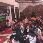 Gus Barra saat menyampaikan pidato politiknya